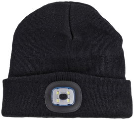 IWH Strickmütze LED Fejlámpa Akkuról üzemeltetett 120 lm 4 óra 040007