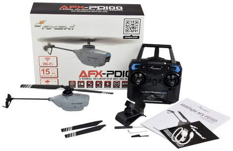 Amewi AFX-PD100 mit HD-Kamera RC helikopter RtF 3. kép