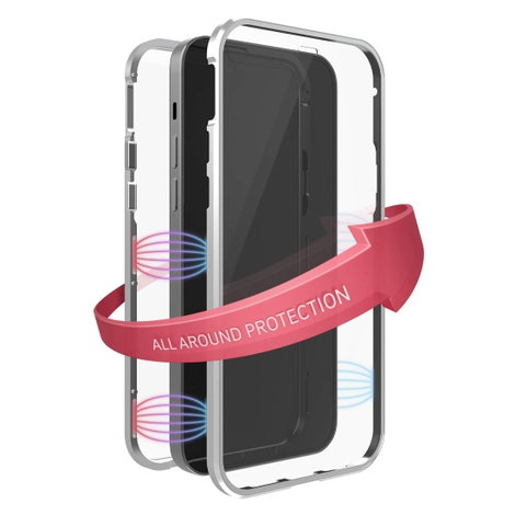 Black Rock 360° Glass Cover Apple iPhone 14 Plus Ezüst 2. kép
