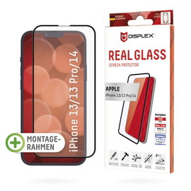 DISPLEX Real Glass Kijelzővédő üveg iPhone 13, iPhone 13 Pro, iPhone 14 1 db 1702