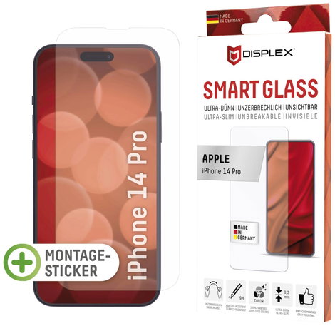 DISPLEX Smart Glass Kijelzővédő üveg iPhone 14 Pro 1 db 1715