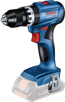 Bosch Professional GSB 18V-45 -Akkus csavarbehajtó kefe nélkül, akku nélkül