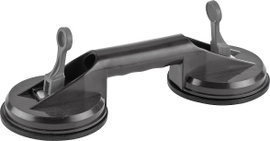 Vákuumos üvegtábla emelő tappancs, dupla, Ø 120 mm, max. 60 kg, kwb 179990