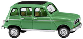 Wiking 0224 46 H0 Személygépkocsi modell Renault R4 lehajtható tetővel zöld