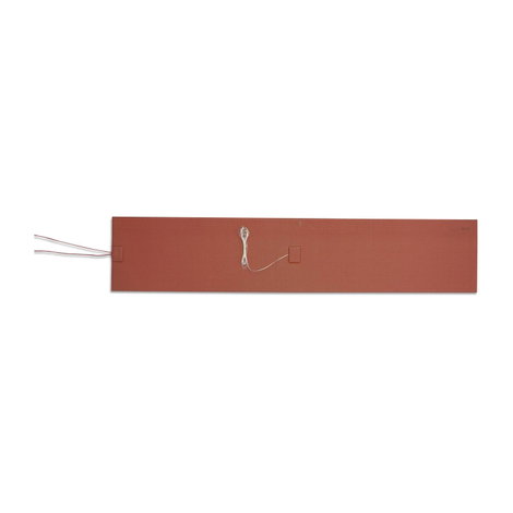 Thermo TECH Szilikon Fűtőfólia Üvegszál-erősítéssel 230 V/AC, 230 V/DC 400 W Védelmi típus IPX7 (H x