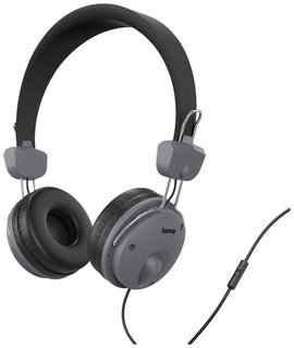Hama HiFi On Ear fejhallgató Vezetékes Stereo Fekete