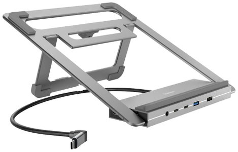 Hama Notebook dokkoló állomás Connect2Office Stand Alkalmas (márka): univerzálny USB-C® tápellátás