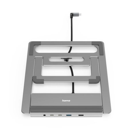 Hama Notebook dokkoló állomás Connect2Office Stand Alkalmas (márka): univerzálny USB-C® tápellátás 3. kép