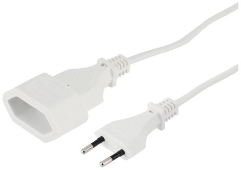 Hama 00223263 Áram Hosszabbítókábel Fehér 5 m 2. kép