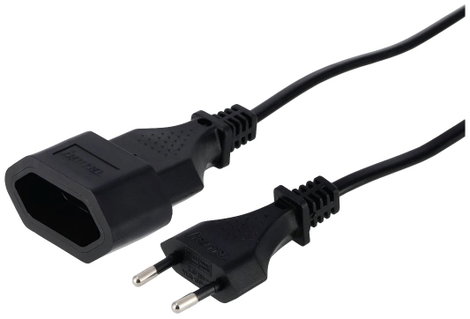 Hama 00223264 Áram Hosszabbítókábel Fekete 5 m 2. kép