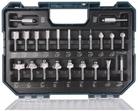 Makita D-74778 Maró készlet Szár átmérő 8 mm 22 részes 3. kép