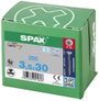 SPAX SPAX Seko-T-Tg 197000350303 Facsavar 3.5 mm 30 mm Torx, E TORX 88091 Nemesacél V2A Rozsdamentes 3. bélyegkép
