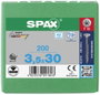 SPAX SPAX Seko-T-Tg 197000350303 Facsavar 3.5 mm 30 mm Torx, E TORX 88091 Nemesacél V2A Rozsdamentes 4. bélyegkép
