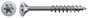 SPAX SPAX Seko-T-Tg 191010400603 Facsavar 4 mm 60 mm Torx, E TORX Acél Galvanikusan cinkezett 100 db bélyegkép