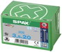 SPAX SPAX Seko-T 1197000350163 Facsavar 3.5 mm 16 mm Torx, E TORX 88091 Nemesacél V2A Rozsdamentes 2 3. bélyegkép