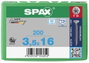 SPAX SPAX Seko-T 1197000350163 Facsavar 3.5 mm 16 mm Torx, E TORX 88091 Nemesacél V2A Rozsdamentes 2 4. bélyegkép