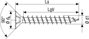 SPAX SPAX Seko-T 1197000300163 Facsavar 3 mm 16 mm Torx, E TORX 88091 Nemesacél V2A Rozsdamentes 200 4. bélyegkép