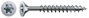 SPAX 1191010500803 Facsavar 5 mm 80 mm Torx, E TORX Acél Galvanikusan cinkezett 100 db bélyegkép