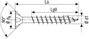 SPAX 1191010500803 Facsavar 5 mm 80 mm Torx, E TORX Acél Galvanikusan cinkezett 100 db 5. bélyegkép