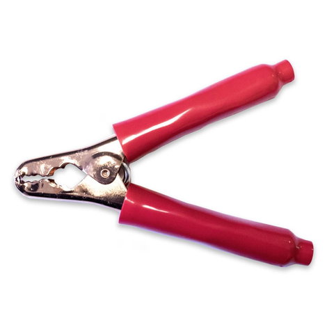 Mueller Electric BU-41A-2 Akkucsipesz Acél, Piros Csíptetési tartomány (max.): 38 mm Hossz: 153 mm 1