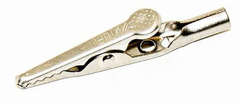 Mueller Electric BU-60 Krokodilcsipesz Acél Csíptetési tartomány (max.): 7.90 mm Hossz: 12.50 mm 1 d