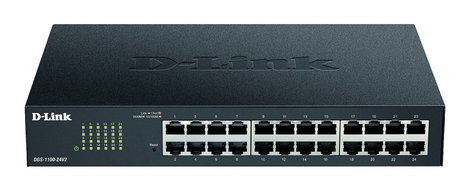 D-Link DGS-1100-24V2/E Hálózati switch, RJ45 24 port 48 Gbit/s