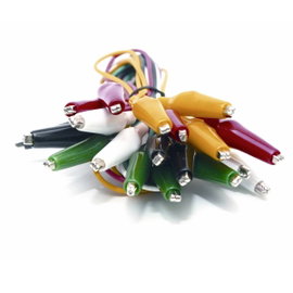 Mueller Electric BU-00287 Mérővezeték készlet [Csíptetős csatlakozó - ] Fekete, Zöld, Piros, Fehér, 