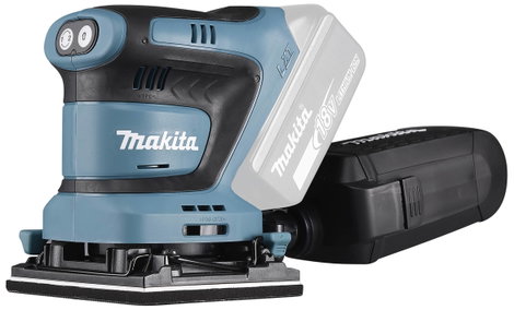 Makita DBO480Z Akkus rezgőcsiszoló akku nélkül 18 V 102 x 112 mm 10. kép