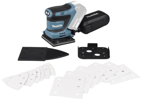 Makita DBO480Z Akkus rezgőcsiszoló akku nélkül 18 V 102 x 112 mm 15. kép