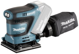 Makita DBO480Z Akkus rezgőcsiszoló akku nélkül 18 V 102 x 112 mm