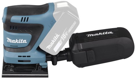 Makita DBO480Z Akkus rezgőcsiszoló akku nélkül 18 V 102 x 112 mm 2. kép