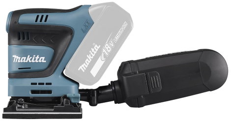 Makita DBO480Z Akkus rezgőcsiszoló akku nélkül 18 V 102 x 112 mm 9. kép