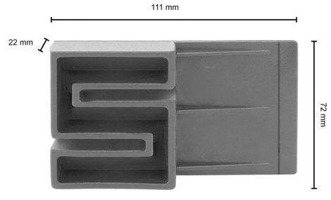 Schellenberg 16000 Felhúzás elleni reteszelés Alkalmas Schellenberg mini, Schellenberg maxi 3. kép