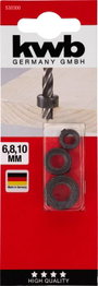 kwb 530300 Furatmélység korlátozó készlet 3 részes 1 db 2. bélyegkép