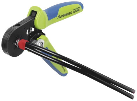 Rennsteig Werkzeuge Crimpzange 180mm 0,08-2x10mm² für 6kant-Crimpprofil 610 286 3 Krimpelőfogó Érvég 6. kép