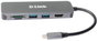 D-Link DUB-2327 6 port USB-C® (USB 3.1) Multiport hub Antracit 2. bélyegkép