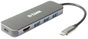 D-Link DUB-2333 5 port USB-C® (USB 3.1) Multiport hub Antracit bélyegkép