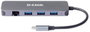 D-Link DUB-2334 5 port USB-C® (USB 3.1) Multiport hub Antracit 2. bélyegkép