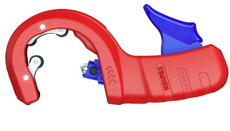 Csővágó műanyag lefolyócsövekhez 202 mm, Knipex DP50 90 23 01 BK 2. kép