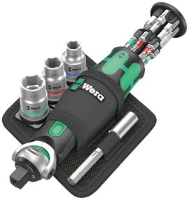 Wera Zyklop Pocket Set Imperial 2 Bit csavarhúzó 1/4, 3/8