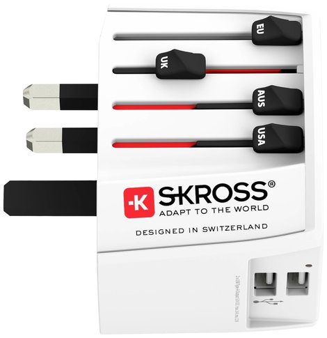 Skross 1.302960 Úti adapter MUV USB (2xA) 2. kép