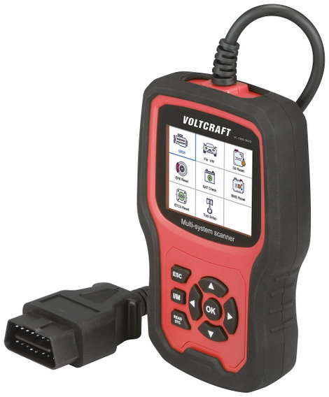 OBD II autódiagnosztikai eszköz, Voltcraft VC-OBD-9610 VC-13097390 2. kép