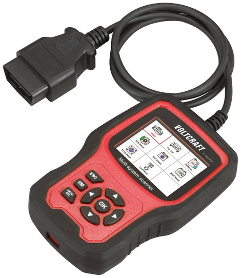 OBD II autódiagnosztikai eszköz, Voltcraft VC-OBD-9610 VC-13097390 3. kép