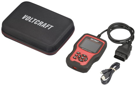 OBD II autódiagnosztikai eszköz, Voltcraft VC-OBD-9610 VC-13097390 6. kép