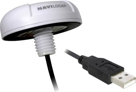 Navilock NL-8022MU GPS vevő Fehér