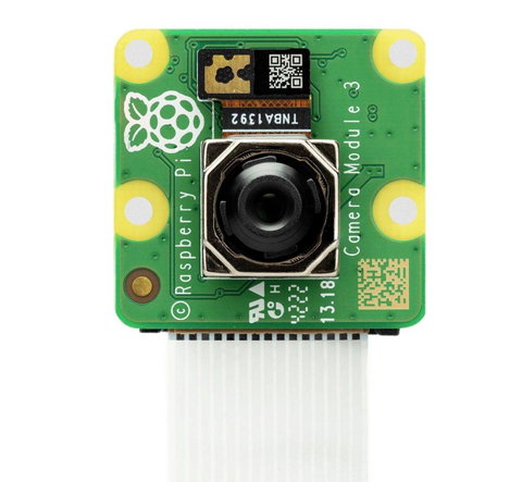Raspberry Pi® Camera Module 3 Camera Module 3 CMOS színes kameramodul Alkalmas: Raspberry Pi 2. kép