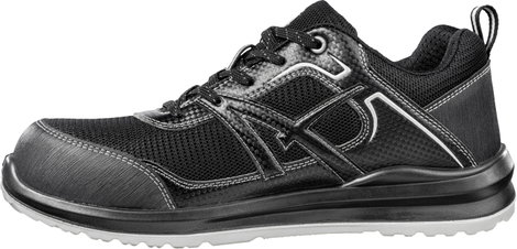 Albatros RIDER BLACK LOW ESD SRC 648790200000043 ESD Biztonsági cipő S1P Cipőméret (EU): 43 Fekete 1 2. kép