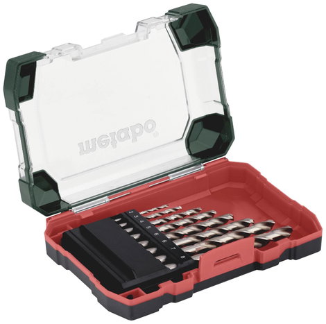 Metabo 626695000 HSS-G Fém spirálfúró készlet 8 részes DIN 338 1 készlet
