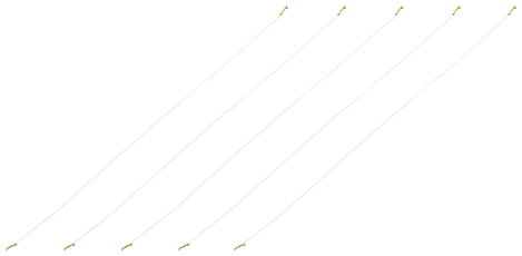 TOOLCRAFT Vágódrót sztiropor vágóhoz 5 db