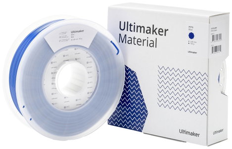 UltiMaker 227333 3D nyomtatószál PETG vegyileg ellenálló, hőálló 2.85 mm 750 g Kék 1 db 4. kép